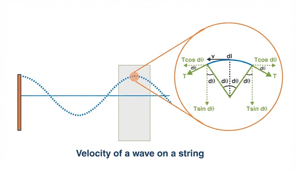 Transverse Wave Stretched String Pulse
